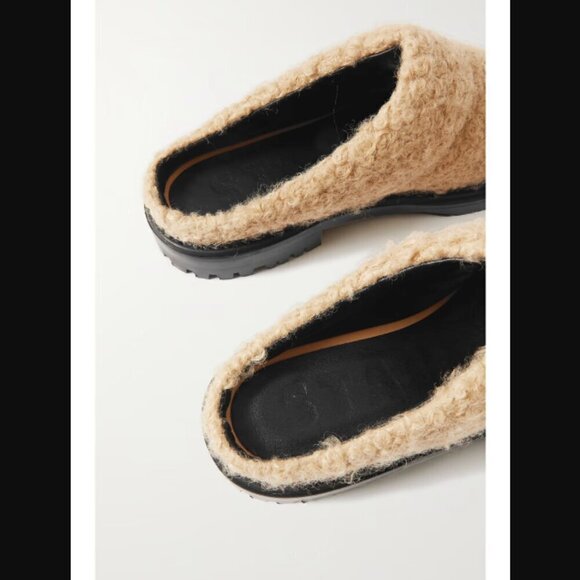 STAUD Astro quilted faux shearling mules 37 / US 7 - Picture 4 of 8